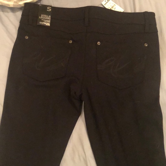 Stella legging regular fit low rise express jeans - Picture 3 of 3